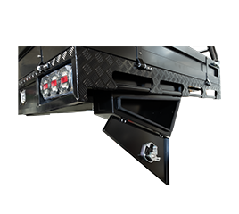 Black Tool Box with tool box